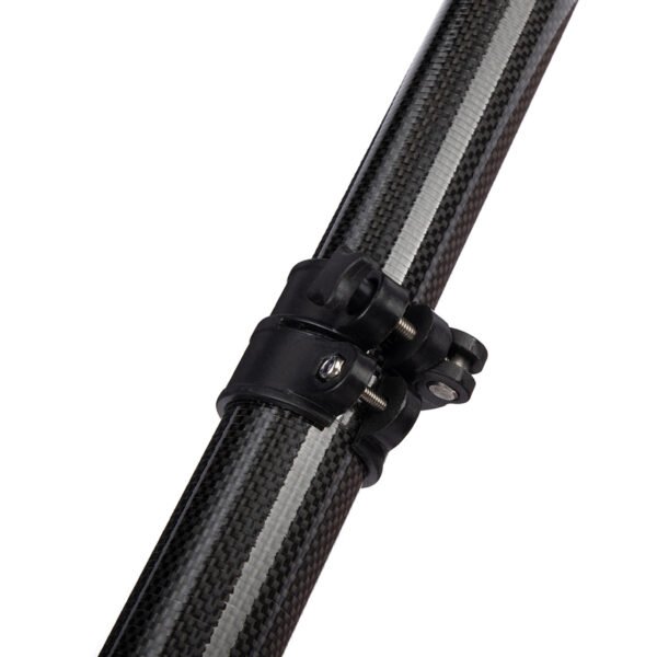 Carbiepoles Adjustable Carbon Fiber Shade Bow Pole 38mm/1.5” Black