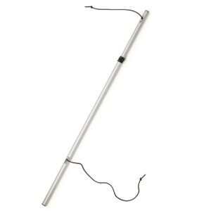 Carbiepoles Adjustable Carbon Fiber Shade Pole 38mm/1.5" Silver