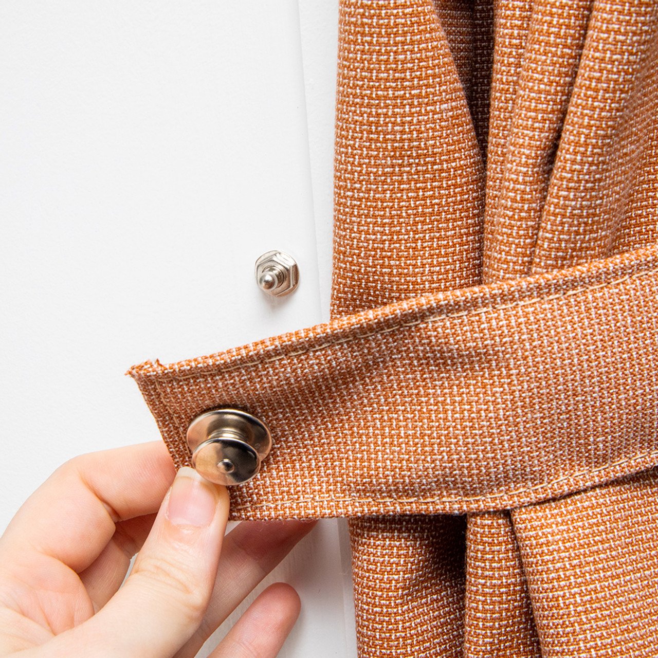 Loxx Pull It Up Fastener Cloth-to-Surface Set 1/2" Screw (Nickel-Plated Brass)