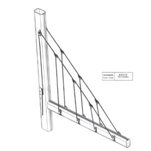 Lazy Jack System (4-Leg) – Boats 32'-38'