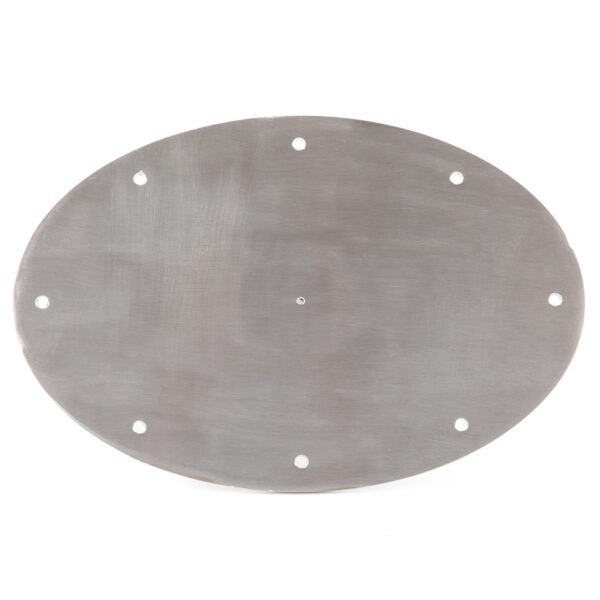 Carbiepoles™ Oval Mounting Base 53mm/2" (Stainless Steel)