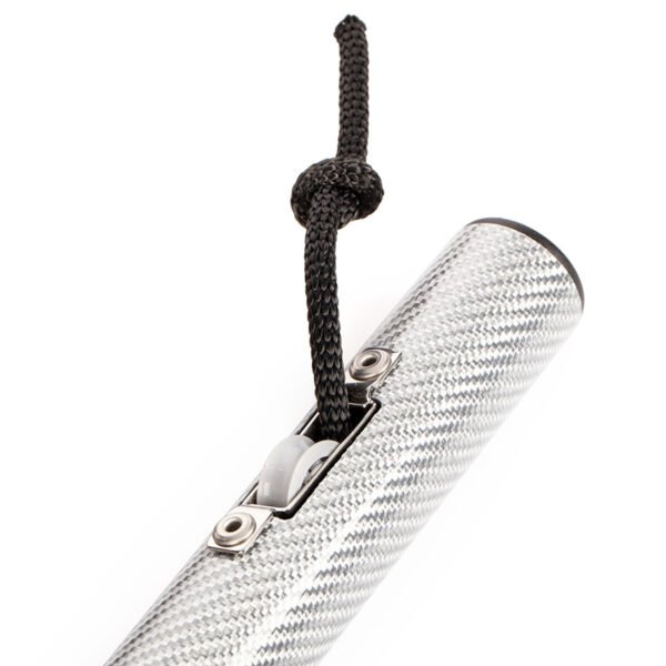 Carbiepoles Adjustable Carbon Fiber Shade Pole 38mm/1.5" Silver