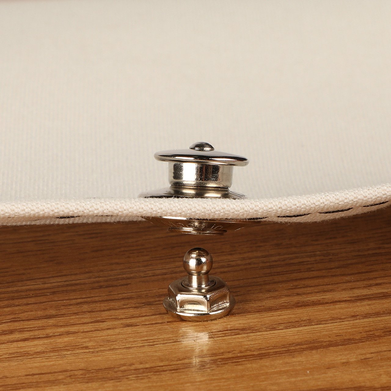 Loxx Pull It Up Fastener Cloth-to-Surface Set 1/2" Screw (Nickel-Plated Brass)